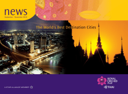 THAI News - Thaiairways.com