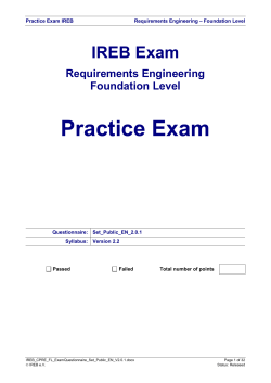 IREB_CPRE_FL_ExamQuestionnaire_Set_Public_EN_V2.0.1