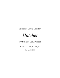 Hatchet - WordPress.com