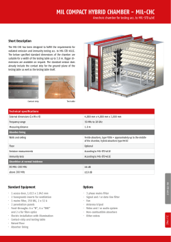 mil compact hybrid chamber - mil-chc