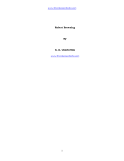 Robert Browning - Freeclassicebooks.com