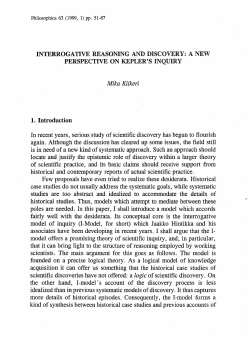 Interrogative Reasoning and Discovery: a New