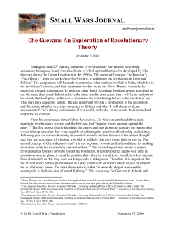 An Exploration of Revolutionary Theory