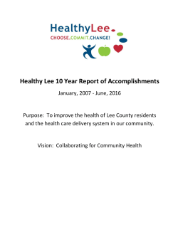 healthy-lee-10-year-report-of-accomplishments