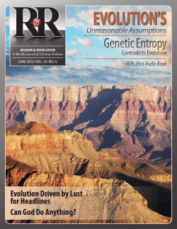 evolution`s - Apologetics Press