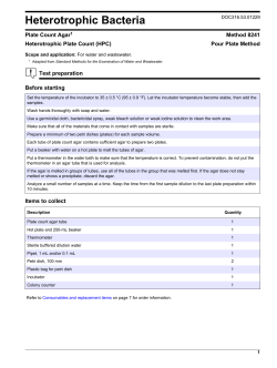 Heterotrophic Bacteria
