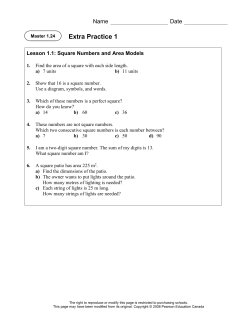 Unit 1 Extra Practice with Answers Grade 8