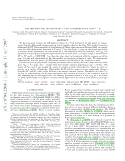 The Differential Rotation of Kappa1 Ceti as Observed by MOST