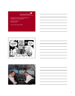 ticking boxes or creating value? (handouts)