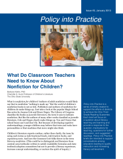 Policy into Practice