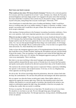 Don`t turn your back to anyone What would you have done 1933 if