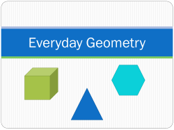 Everyday Geometry