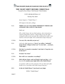 The Night Shift Before Christmas - Online Script