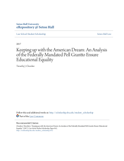 Keeping up with the American Dream