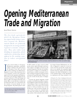 The free-trade agreements which the European Union