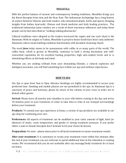 Losari Wellness and Hammam Retreat