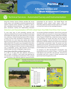 Automated Survey and Instrumentation - Perma