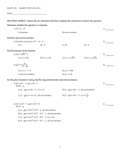 Part One (Chapter 2)