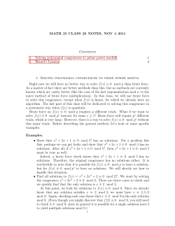 Class 20 - Dartmouth Math Home