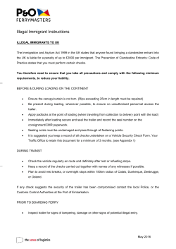 Illegal Immigrant Instructions