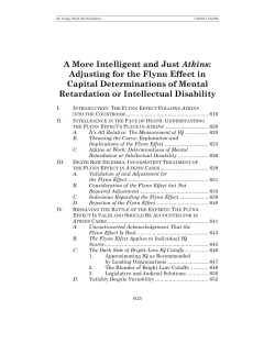 A More Intelligent and Just Atkins: Adjusting for the Flynn Effect in