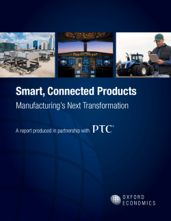 Smart, Connected Products