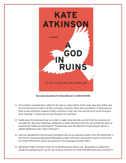 A God In Ruins - Little, Brown.com