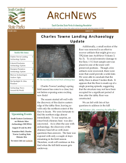archnews - South Carolina Parks