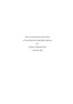 2006 MNA Navajo textile report