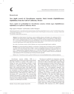 New depth record of Cherublemma emmelas
