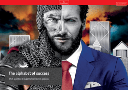 The alphabet of success - Home