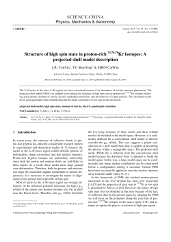 Structure of high spin state in proton