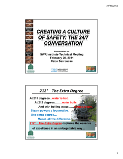 212&deg; The Extra Degree