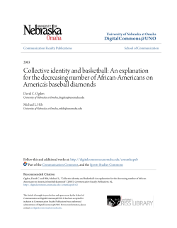 Collective identity and basketball: An