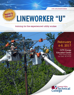 2017 Lineworker "U"