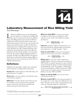 Arkansas Rice Production Handbook - MP192 - Chapter