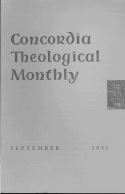 Concou()ia Tbeological