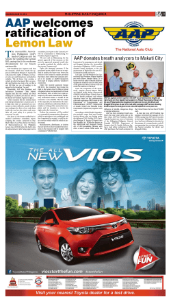 Download... - Automobile Association Philippines