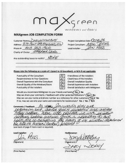 fl/j.// - MAXgreen Windows and Doors Ltd.