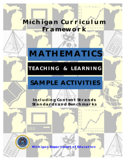 Mathematics Curriculum Framework