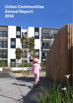 Urban Communities Annual Report 2014