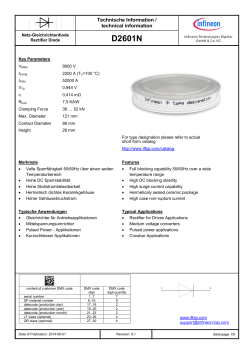 D2601N85T Data Sheet (250 KB, EN/DE)