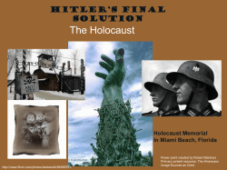 Hitler`s Final Solution