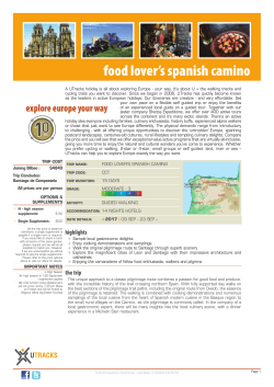food lover`s spanish camino