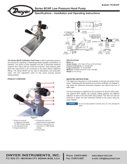 Instruction Manual - Dwyer Instruments