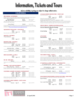 ITT PRICELIST Apr2016