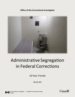 Segregation in CSC