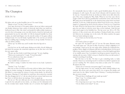 The Champion - Bellevue Literary Review