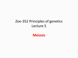 Principals of General Zoology (Zoo-103)