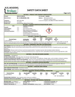 safety data sheet - Deck-O-Seal